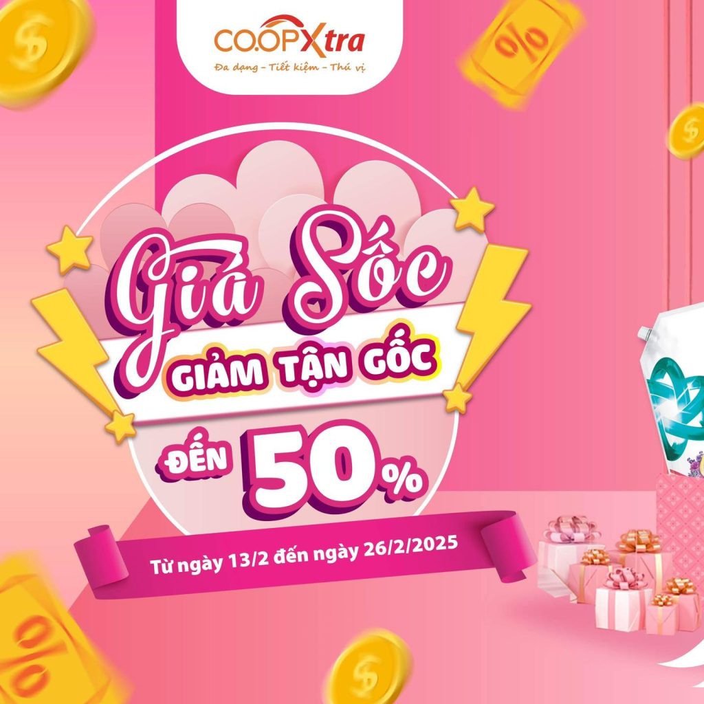 Giá sốc giảm tận gốc – 13/02 – 26/02/2025