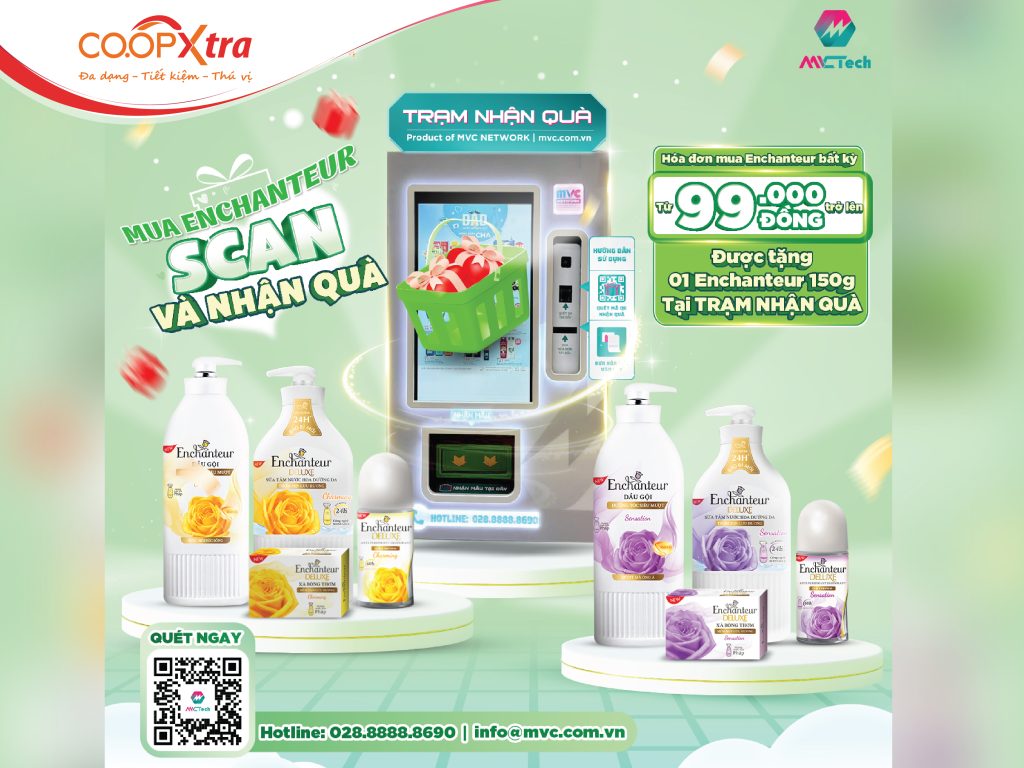 MUA ENCHANTEUR – QUÉT HÓA ĐƠN NHANH – NHẬN QUÀ XỊN!