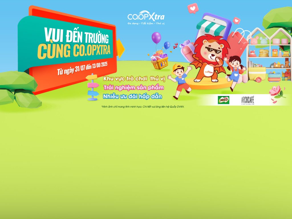 Vui đến trườnng cùng Co.opXtra