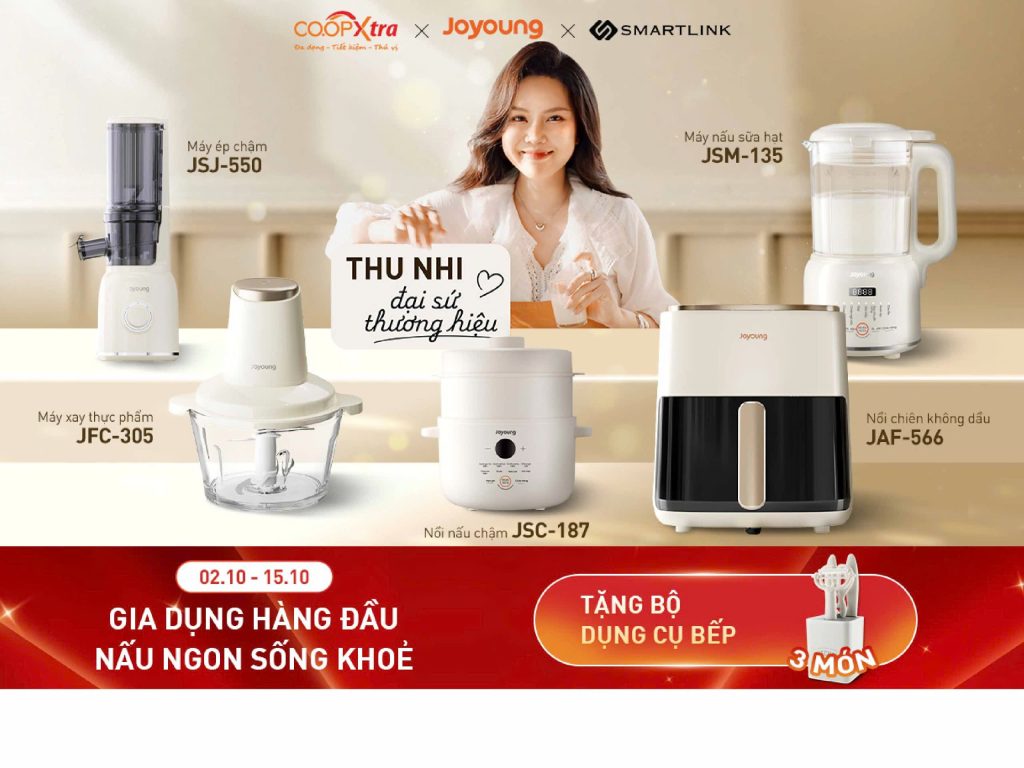 Joyoung – Tiên phong cho cuộc sống hiện đại, lành mạnh!