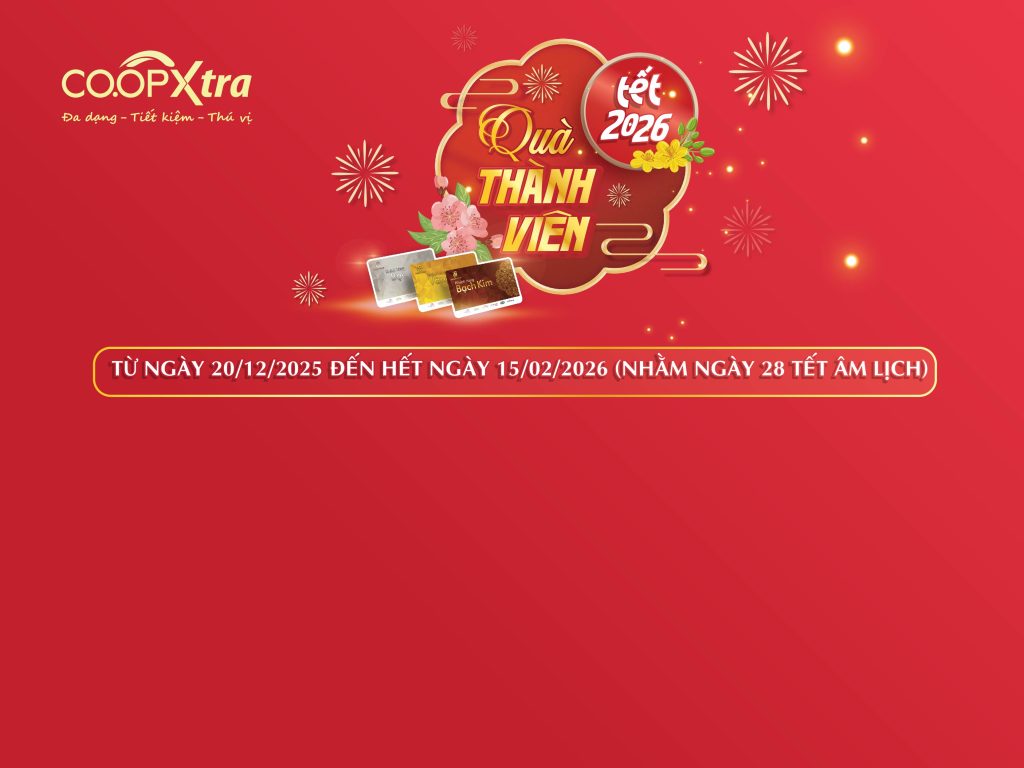 QUÀ TẶNG THÀNH VIÊN TẾT 2026