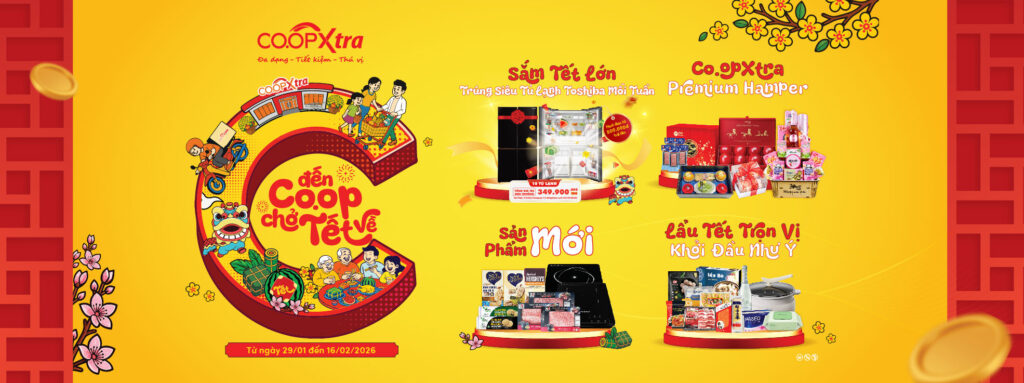 TẾT ĐANG CHẠM NGÕ – ĐẾN CO.OPXTRA “CHỞ TẾT VỀ NHÀ”