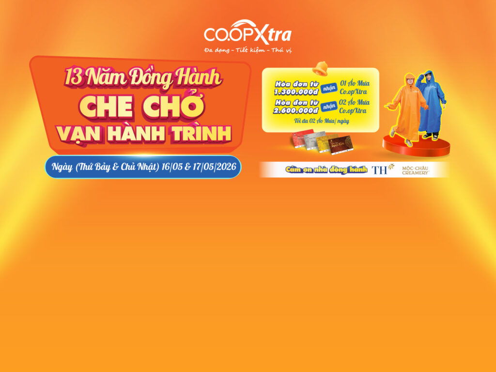 CO.OPXTRA 13 NĂM – CHE CHỞ VẠN HÀNH TRÌNH