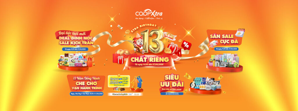 Xtra Birthday – 13 năm chất riêng